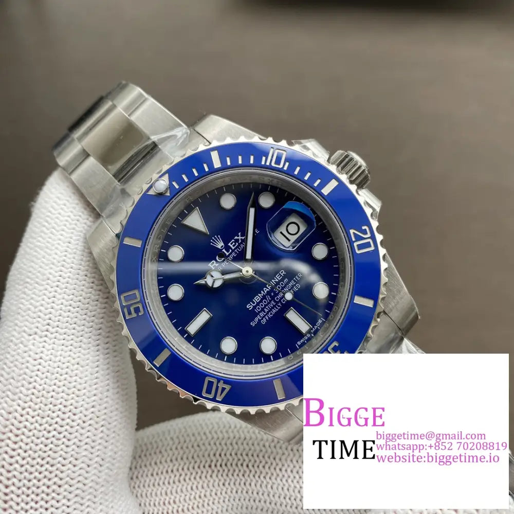 Submariner 40Mm 116610Lb 904L Ceramic Blue Dial Ss Bracelet Vsf Vs3135 Rolex