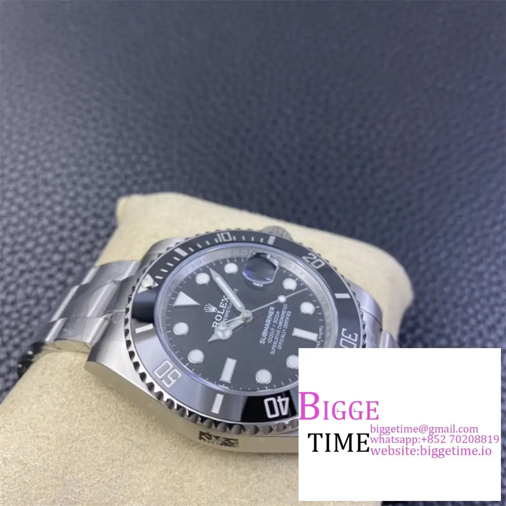 Submariner Cf 40Mm 116610Ln 904L Ceramic Black Dial Ss Bracelet Clean Factory Vr3135 Rolex