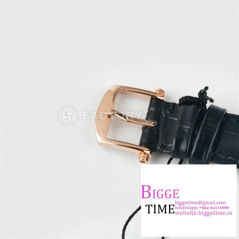 Tradition 40Mm Rg Dial Black Leather Strap Ltf Manual Breguet