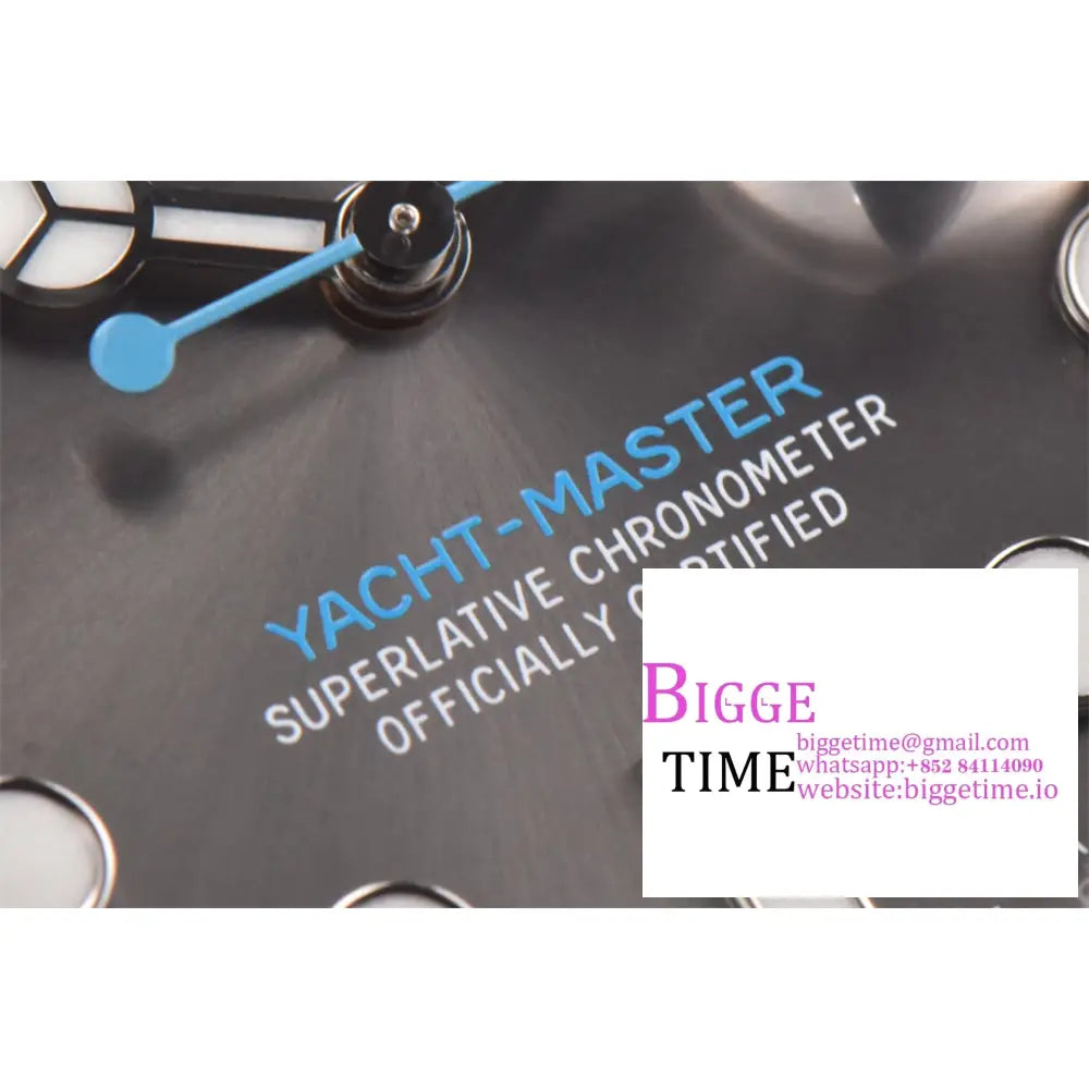 Yacht-Master 40Mm 116622 Grey Dial Ss Bracelet Clean Factory Cf Vr3235 Rolex