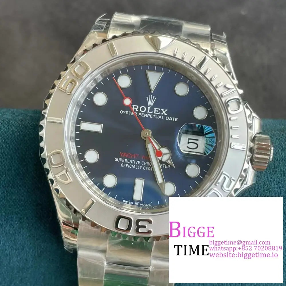 Yacht-Master 40Mm 126622 Blue Dial Ss Bracelet Vsf Vs3235 Rolex