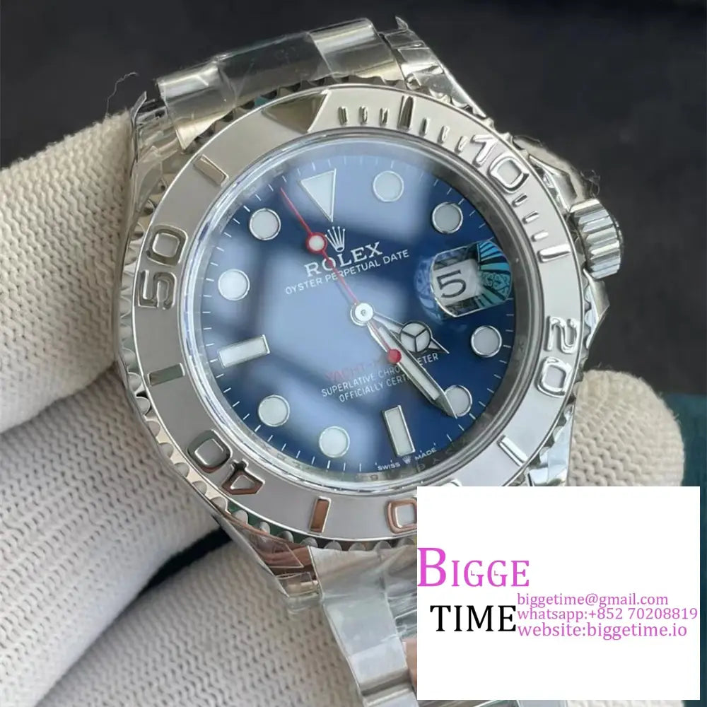 Yacht-Master 40Mm 126622 Blue Dial Ss Bracelet Vsf Vs3235 Rolex