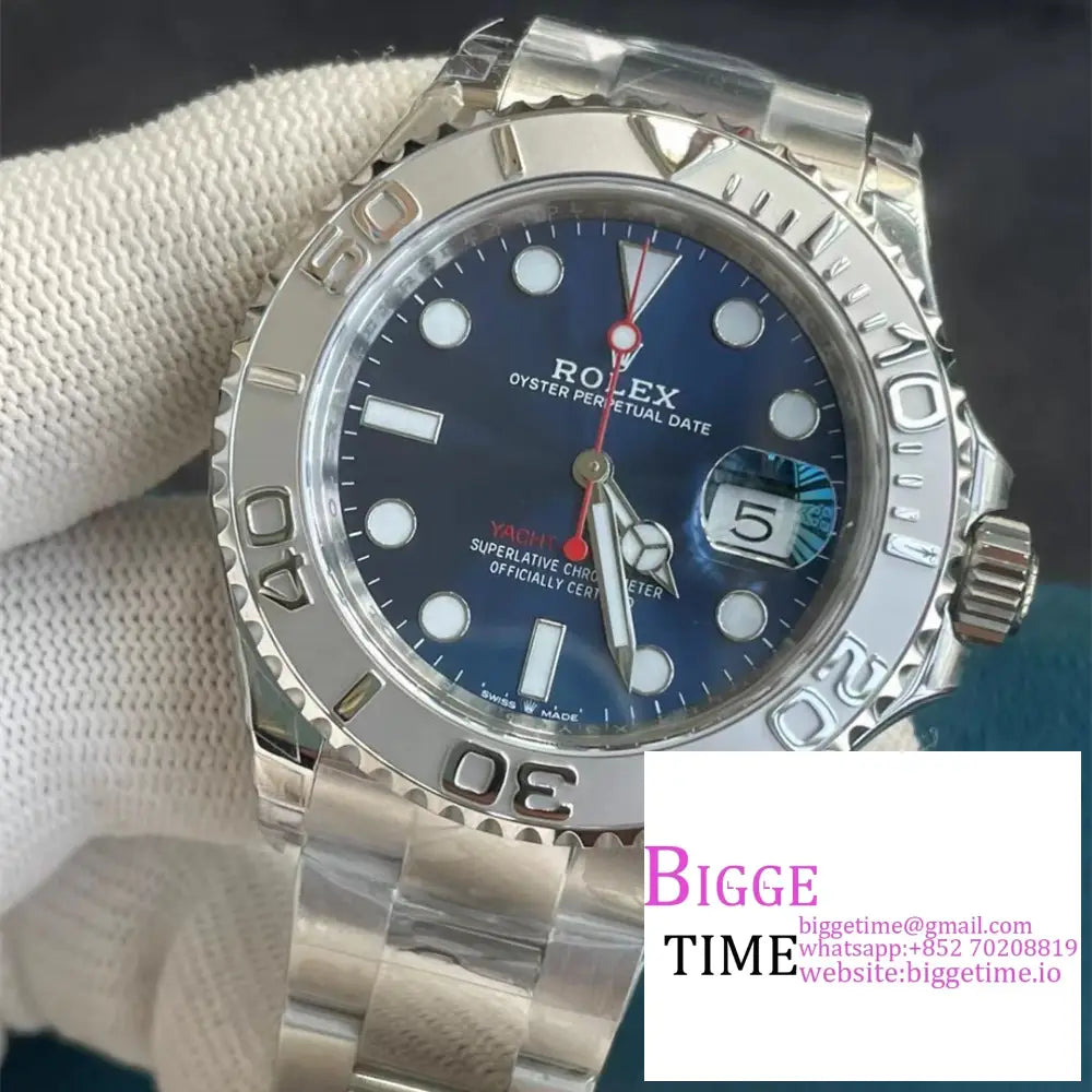 Yacht-Master 40Mm 126622 Blue Dial Ss Bracelet Vsf Vs3235 Rolex