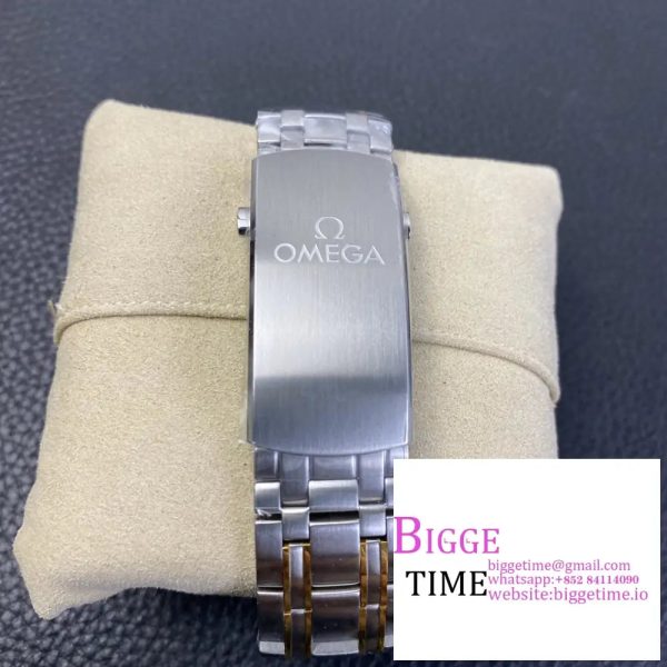 2018 Seamaster Diver 300M SS/YG ORF 1:1 Best Edition YG Bezel Back Dial on SS/YG Bracelet A8800 - Image 8