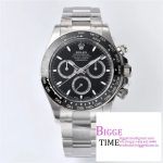 2023 Daytona 126500 Clean 1:1 Best Edition 904L Steel Black Dial on SS Braclet SH4131