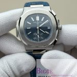 Nautilus 5980 SS 3KF V3  Best Edition Deep blue Dial on Canvas Strap