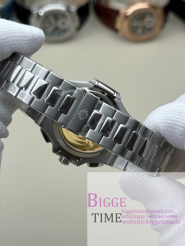 Nautilus 5980 SS 3KF V3  Best Edition Dark blue Dial on SS Strap - Image 2