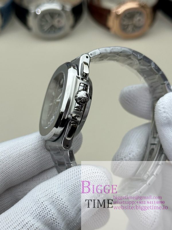 Nautilus 5980 SS 3KF V3  Best Edition Dark blue Dial on SS Strap - Image 6
