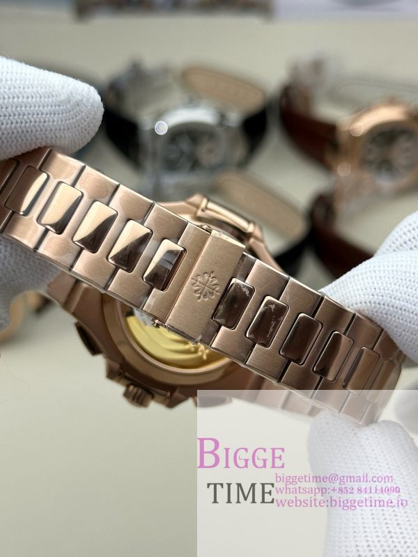 Nautilus 5980 SS 3KF V3  Best Edition brown Dial on SS Strap - Image 2
