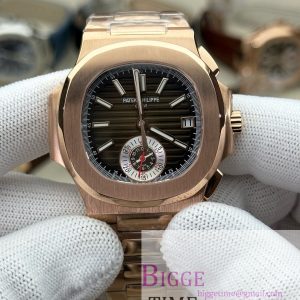 Nautilus 5980 SS 3KF V3  Best Edition brown Dial on SS Strap