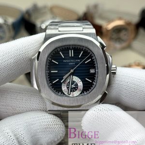 Nautilus 5980 SS 3KF V3  Best Edition blue Dial on SS Strap