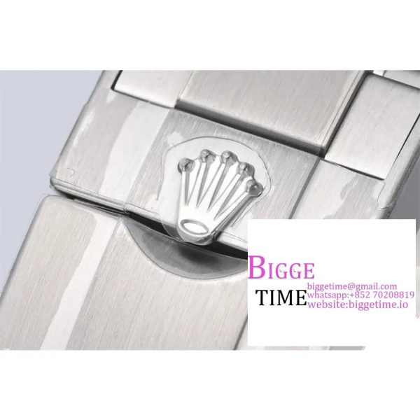 Air-King 126900 40mm SS Clean 1:1 Best Edition Black Dial on SS Bracelet VR3230 - Image 5