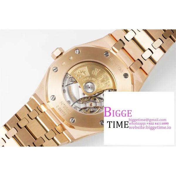 AP Royal Oak 41mm 15400 RG Black Dial RG Bracelet APSF A3120 - Image 9