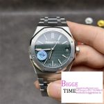 AP Royal Oak 41mm 15500 Green Dial SS Bracelet APSF A4302