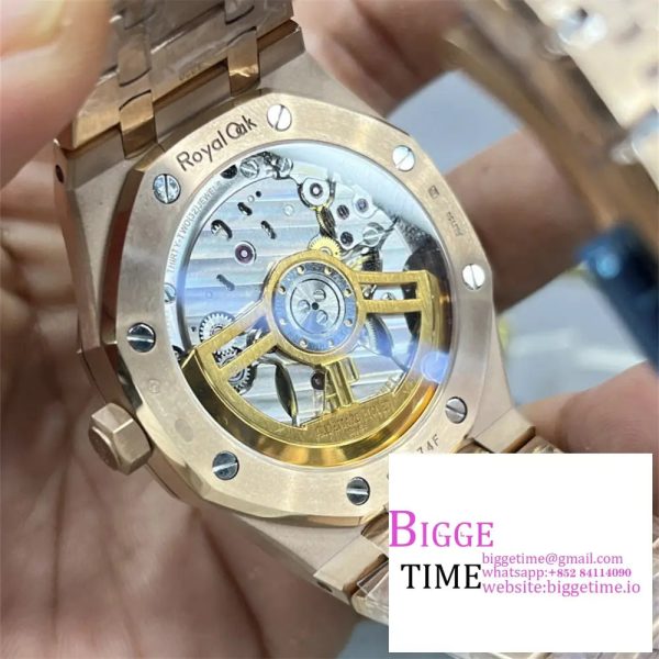 AP Royal Oak 41mm 15500 RG Black Dial RG Bracelet APSF A4302 - Image 9