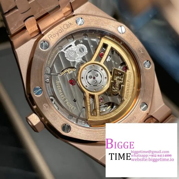 AP Royal Oak 41mm 15500 RG Blue Dial RG Bracelet APSF A4302 - Image 9