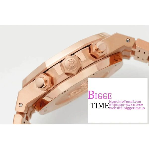 AP Royal Oak 41mm 26331 RG Brown/RG Dial RG Bracelet IPF A7750 - Image 7