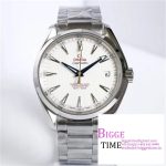 Aqua Terra 150M Master Chronometers VSF 1:1 Best Edition White Dial Orange Hand on SS Bracelet A8900