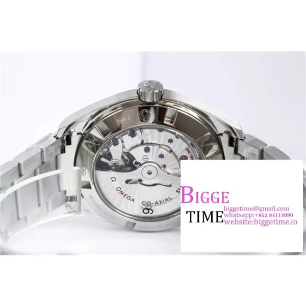 Aqua Terra 150M Master Chronometers VSF 1:1 Best Edition White Dial Orange Hand on SS Bracelet A8900 - Image 8