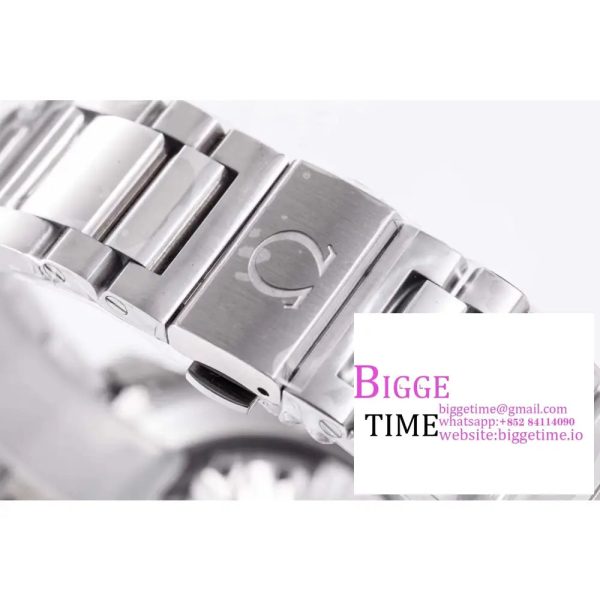 Aqua Terra 150M SS VSF 1:1 Best Edition Blue Wave Textured Dial YG Hand on SS Bracelet A8500 - Image 8