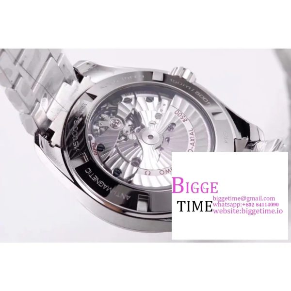Aqua Terra 150M SS VSF 1:1 Best Edition Blue Wave Textured Dial YG Hand on SS Bracelet A8500 - Image 9