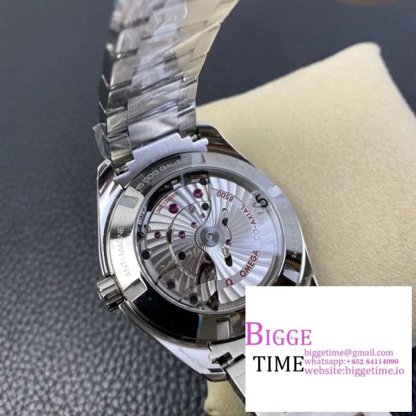 Aqua Terra 150M SS VSF 1:1 Best Edition White Wave Textured Dial on SS Bracelet A8500 - Image 9