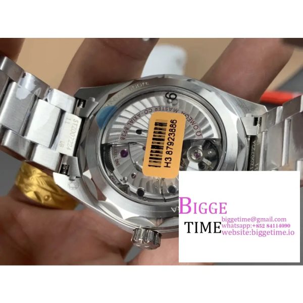 Aqua Terra Worldtimer VSF 1:1 Best Edition Blue Dial on SS Bracelet A8938 - Image 9