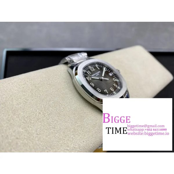 Aquanaut 5167 SS 3KF Best Edition Gray Dial on SS Bracelet A324 Super Clone V2 - Image 4