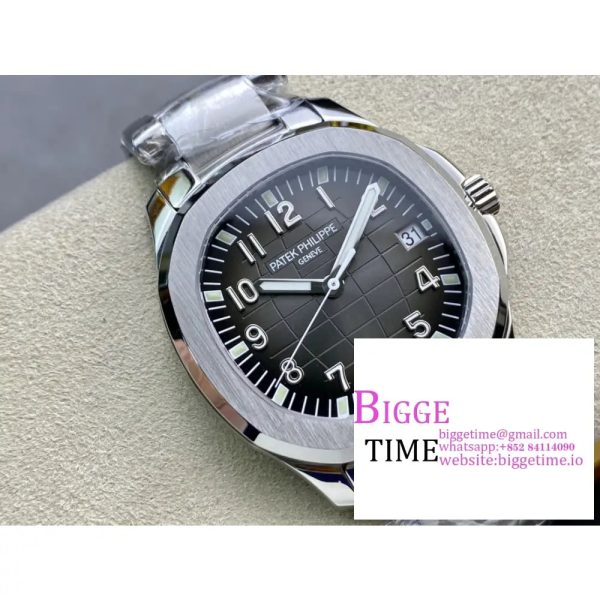 Aquanaut 5167 SS 3KF Best Edition Gray Dial on SS Bracelet A324 Super Clone V2 - Image 2