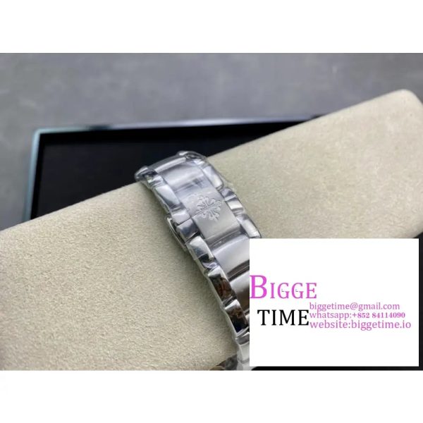 Aquanaut 5167 SS 3KF Best Edition Gray Dial on SS Bracelet A324 Super Clone V2 - Image 9