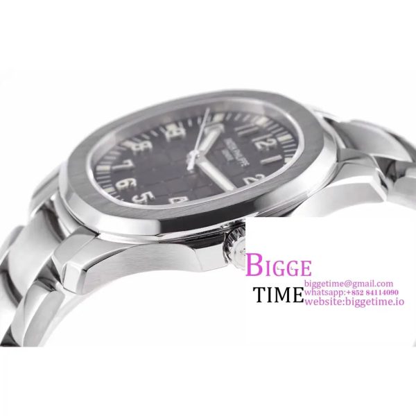 Aquanaut 5167A SS ZF 1:1 Best Edition Black Dial on SS Bracelet 324CS - Image 3