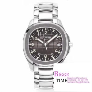Aquanaut 5167A SS ZF 1:1 Best Edition Black Dial on SS Bracelet 324CS
