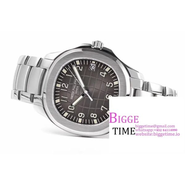 Aquanaut 5167A SS ZF 1:1 Best Edition Black Dial on SS Bracelet 324CS - Image 7