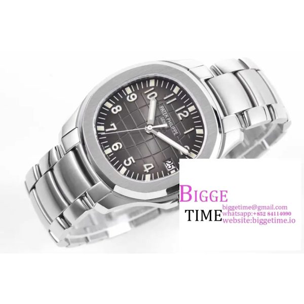 Aquanaut 5167A SS ZF 1:1 Best Edition Black Dial on SS Bracelet 324CS - Image 5