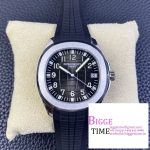 Aquanaut 5167A SS ZF 1:1 Best Edition Black Dial on Black Rubber Strap 330CS V2