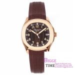 Aquanaut 5167R RG ZF 1:1 Best Edition Brown Dial on Brown Rubber Strap 324CS