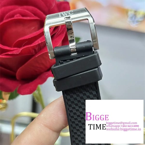Aquatimer SS IW3290 RSF 1:1 Best Edition Blue Dial on Black Rubber Strap A2892 - Image 7