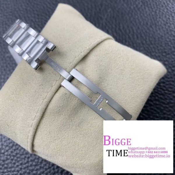 Ballon Bleu De Cartier 33mm RG/SS White Dial Diamond Marker Two Hands RG/SS Bracelet TWF NH05A - Image 8