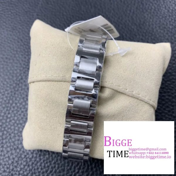 Ballon Bleu De Cartier 33mm RG/SS White Dial Diamond Marker Two Hands RG/SS Bracelet TWF NH05A - Image 7