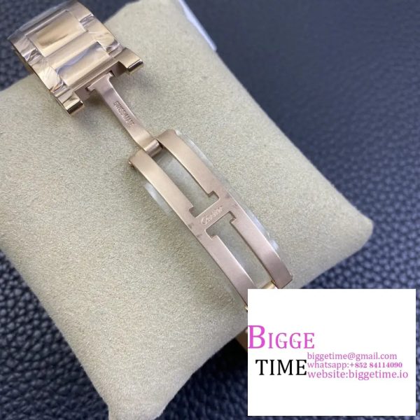 Ballon Bleu De Cartier 36mm RG Double Diamond Bezel White Dial RG Bracelet AF A2824 - Image 6