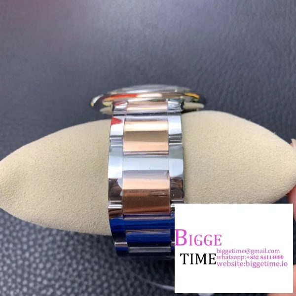 Ballon Bleu De Cartier 42mm RG/SS White Dial RG/SS Bracelet AF A2824 - Image 6
