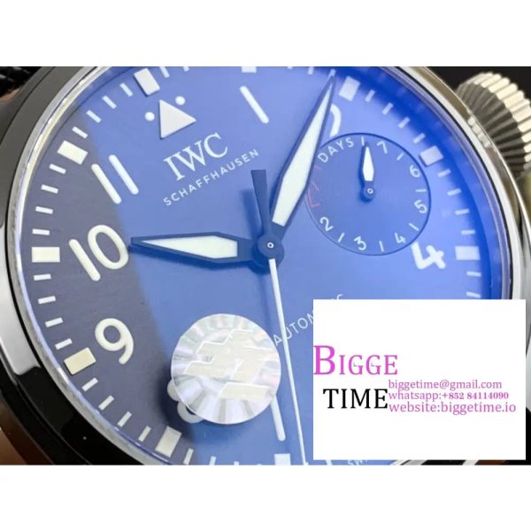 Big Pilot Real PR IW502003 Real Ceramic “Boutique Rodeo Drive” ZF 1:1 Best Edition on Black Nylon Strap A51111 - Image 3