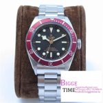 Black Bay 41mm Red Bezel Black Dial SS Bracelet ZF A2824