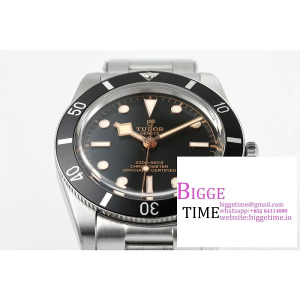 Black Bay BB54 37mm Black Dial SS Bracelet ZF A2824 - Image 6
