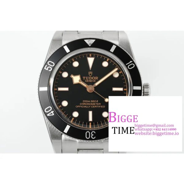 Black Bay BB54 37mm Black Dial SS Bracelet ZF A2824 - Image 5
