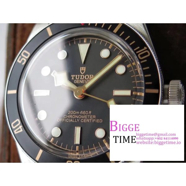 Black Bay BB58 39mm Black Dial SS Bracelet ZF A2824 - Image 3