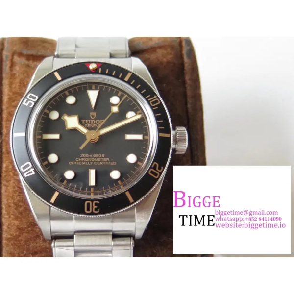 Black Bay BB58 39mm Black Dial SS Bracelet ZF A2824 - Image 2