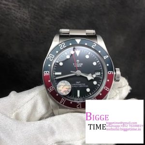 Black Bay GMT 41mm Blue/Red Bezel Black Dial SS Bracelet ZF A2836