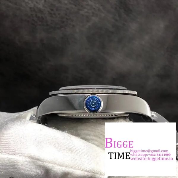 Black Bay GMT 41mm Blue/Red Bezel Black Dial SS Bracelet ZF A2836 - Image 8