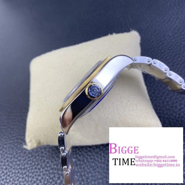 Black Bay GMT 41mm YG/SS Black/Brown Bezel Black Dial YG/SS Bracelet ZF A2836 - Image 8